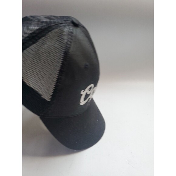 Coors RODEO Baseball Cap. Black With White Logo Snap Back Pre-owned. Onz - Picture 7 of 10